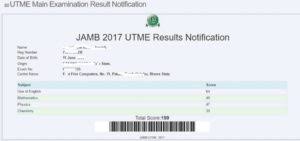 Jamb result is here